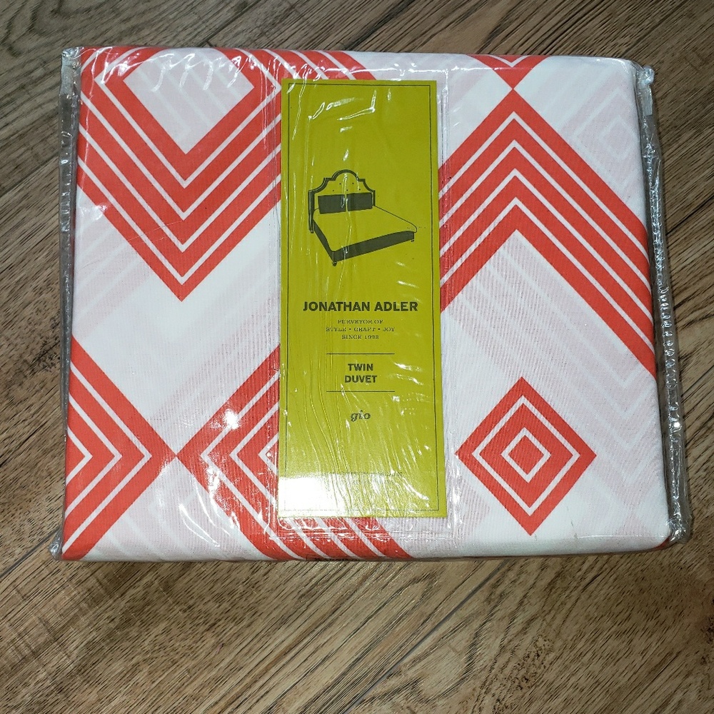 Jonathan Adler twin duvet